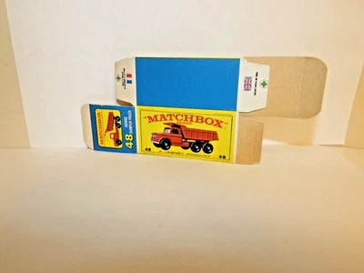 MATCHBOX REG. RUEDA Nº. Camión volquete Dodge 48-C solo caja vacía Foto 1 de 2