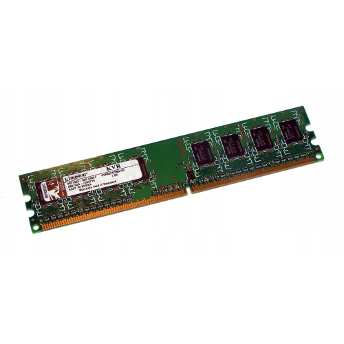 Memoria RAM DIMM Kingston 1GB PC2-5300 667Mhz 240 pin CL5 DDR2 KVR667D2N5/1G - Immagine 1 di 1