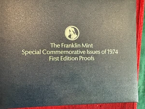 1974 Franklin Mint Special Commemorative Issues First Ed. Proofs - Picture 1 of 11