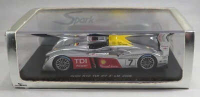 AUDI R10 TDI #7 Mcnish Capello Kristensen TEAM JOEST LE MANS 2006 3rd SPARK 1:43 - Immagine 1 di 4