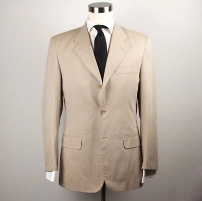 38R Banana Republic Mens Blazer Sport Coat 3-Bttn Casual Jacket Cotton E02171 - Image 1 of 4