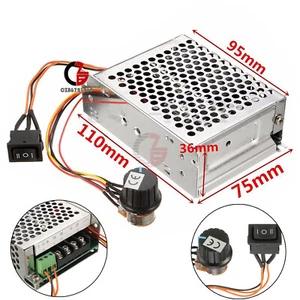 PWM DC Motor Speed Controller CW CCW Reversible 10-50V MAX 60A Speed Controller - Picture 1 of 11