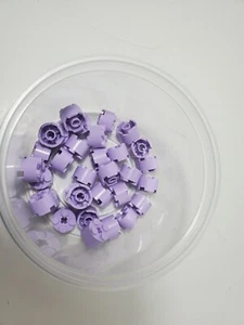 NEW LEGO Parts 3941 Lavender Brick Round 2 x 2 with Axle Hole 6223600 Lot of 4 - Picture 1 of 1