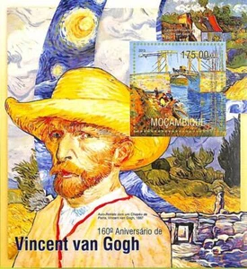 A8276 - MOCAMBIQUE - Stamp Sheet -2013 ART Vincent van Gogh - Picture 1 of 1