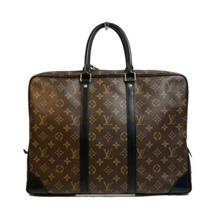 LOUIS VUITTON Monogram-Macassar Porte Document - Voyageurs Bag M40225 - Bild 1 von 12