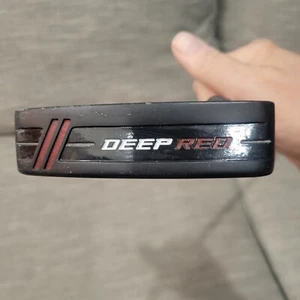 Wilson Deep Red Putter Type 1 Men's RH Blue Karma Grip - Picture 1 of 11