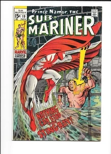 Sub-Mariner #19 1ST FIRST APPEARANCE STING-RAY! Marvel 1969 Higher Grade VF- 7.5 - Picture 1 of 2