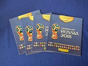 Panini FIFA WM 2018 Russland Leeralbum x 4 Nagelneu und Mint - Bild 1 von 13