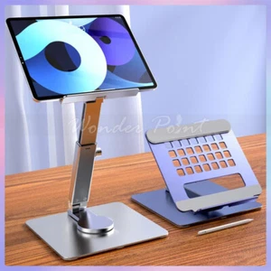 Soporte de escritorio plegable de aluminio para teléfono celular PC Tablet soporte para iPad universal - Imagen 1 de 18