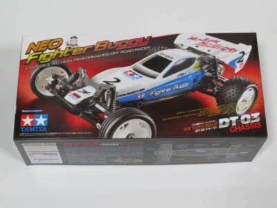 Tamiya DT03 RC Neo Fighter Buggy Vehicle Car New From Japan New F/S 58587 - Image 1 of 4
