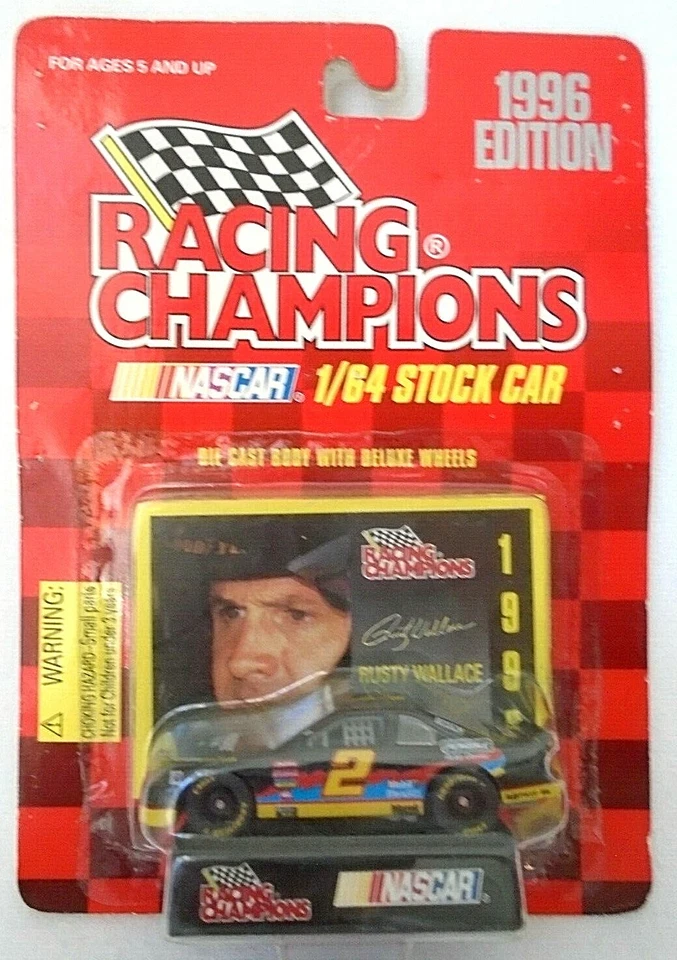 Racing Champions Rusty Wallace #27 NASCAR Limited Edition 402 Our of 2500