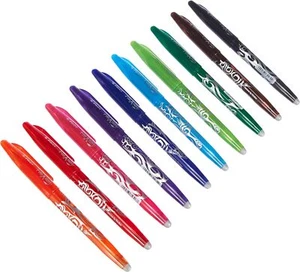 Pilot FriXion Ball 0.7 | Radierbarer Tintenroller | 10 Farben | Gelstift - Bild 1 von 5
