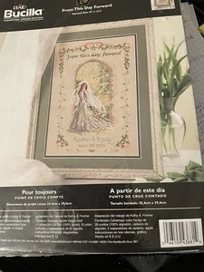 Bucilla From This Day Forward Counted Cross Stitch Kit Wedding 43681 - Picture 1 of 5