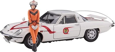 Hasegawa Matt Vehicle w/MAT Female Member 1/24 Scale Plastic Model SP376 - Image 1 of 4