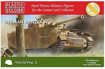 WW2V20002 1/72 WWII GERMAN PANZER IV Plastic Soldier  NEW in BOX WW2 20MM - Image 1 of 2