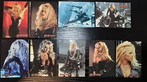 Tarjeta en relieve de alambre de púas Pamela Anderson elige tu necesidad termina el conjunto 1996 Topps - Imagen 1 de 10