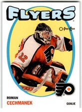 2001-02 O-Pee-Chee '71-72 Heritage Roman Cechmanek #59 Philadelphia Flyers