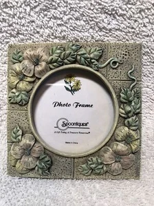 Spoontiques Photo Frame Pansies - Picture 1 of 6