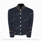 US  Civil War Navy Blue Shell Jacket With All PIPING Trim All Sizes !