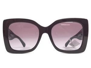 Chanel Sunglasses 5494-A c.1461/S1 Burgundy Asian Fit Frames w/ Burgundy Lenses - Picture 1 of 12