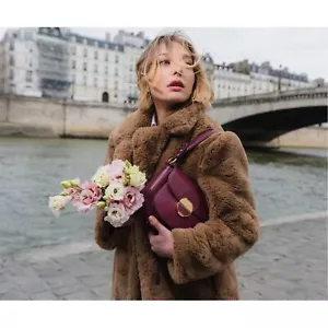 đź’•LANCASTER PARISđź’• Mademoiselle Mia Bag Betterave NWT - Picture 1 of 16
