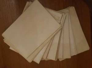 50 X Hand Tea Dyed 100gsm Paper A4 size for Vintage Junk Journal & Ephemera - Picture 1 of 11