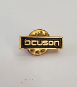 Acuson promotional pin badge from medical ultrasound company - Picture 1 of 4