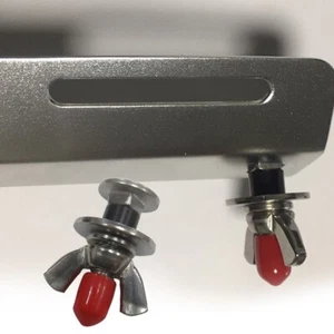 Backplate Attachment Hardware Butterfly Screw Bolts and Donut Wing Nuts - Picture 1 of 10