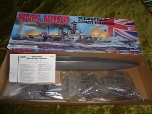 Kit modelo de plástico acorazado británico LINDBERG HMS Hood 1:400 - Imagen 1 de 3