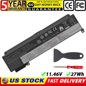 Battery 00HW024 00HW025 01AV405 01AV406 For Lenovo ThinkPad T460s T470s 00HW038 - Picture 1 of 12