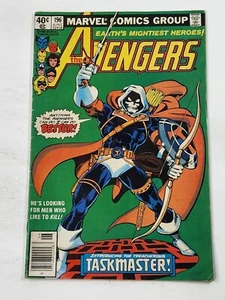 Avengers 196 NEWSSTAND 1st Full App Taskmaster George Perez Art Bronze Age 1980 - Picture 1 of 12