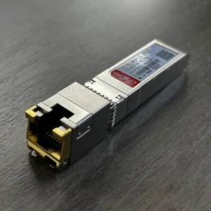 Modulo SFP ricetrasmettitore rame 10 GBase-T SFP+ a RJ45 per Cisco SFP-10G-T-S 10 GB - Foto 1 di 8