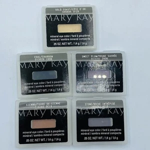 MARY KAY Mineral Eye Color Singles Lot Of 5 Assorted Colors All New In Box - Picture 1 of 11
