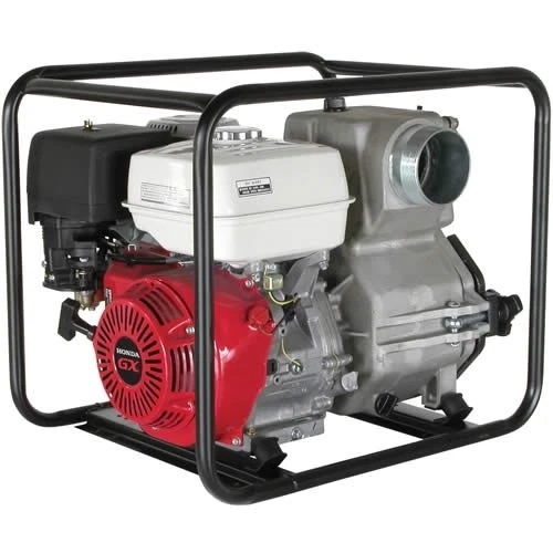 No Solids 3" Trash Pump - 8HP - 286 GPM - Honda GX240 Engine - Suction 26' - Image 1 of 1