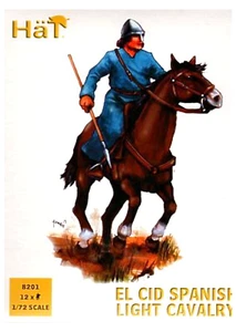 HAT SOLDATINI 1/72 - MITTELALTER Kriege - 8201 El Cid Spanish Light Cavalry - Bild 1 von 1