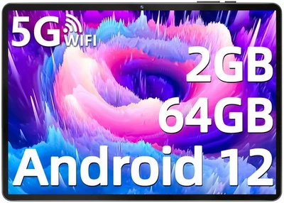 SGIN Android Tablet PC 10,1 Zoll HD Bildschirm 2GB+64GB Quad Core 2MP+5MP Kamera - Bild 1 von 4