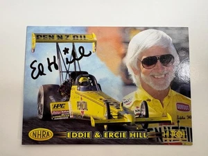 1997 Hi Tech Racing Eddie Hill Signed Autographed Card NHRA Penzoil - Picture 1 of 2