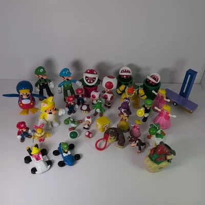 mario bros lot toys Various Sizes And Years  - Image 1 of 4