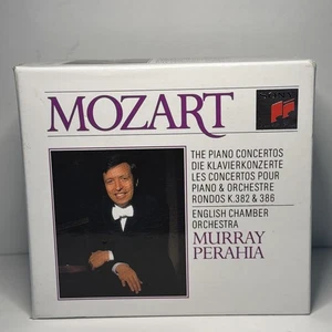 Mozart The Piano Concertos English Chamber Orchestra Murray Perahia 12CD Booklet - Picture 1 of 15