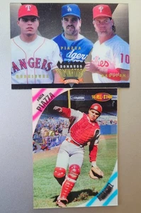 Ivan "Pudge" Rodriguez 1994 Donruss Dominators / 1994 Sportflix W/Piazza - Picture 1 of 3