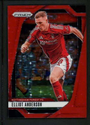 2024-25 Elliot Anderson 12/25 Panini Prizm Premier League Red Stars - Image 1 of 2