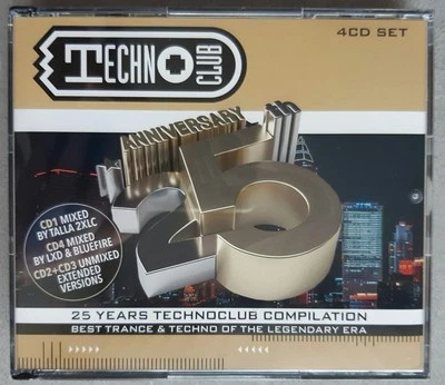 25 Years Technoclub Compilation (Anniversary Edition) * Talla 2XLC - Bild 1 von 2