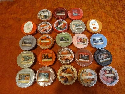 Vintage Yankee Candle Tarts Lot Of 23 Wax Melts Variety Of Scents  - Image 1 of 4