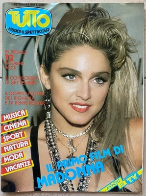 TUTTO MUSICA E SPETTACOLO 1985  MADONNA - AC/DC - MANGO - MARILLION - KRISMA - Immagine 1 di 4