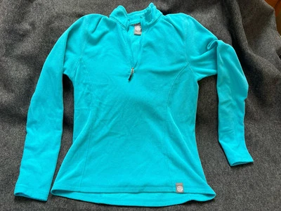 REI Co Op Jacket Micro Fleece 1/4 Zip Lightweight Pullover Teal Women's XS - Image 1 of 3