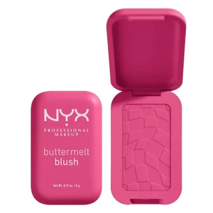 NYX Buttermelt Blush "Butta With Time" High Pigment Powder Blush Cosmetic New - Picture 1 of 7