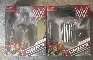 2015 WWE Create A Superstar KNIGHT PACK und REFEREE PACK - Bild 1 von 18