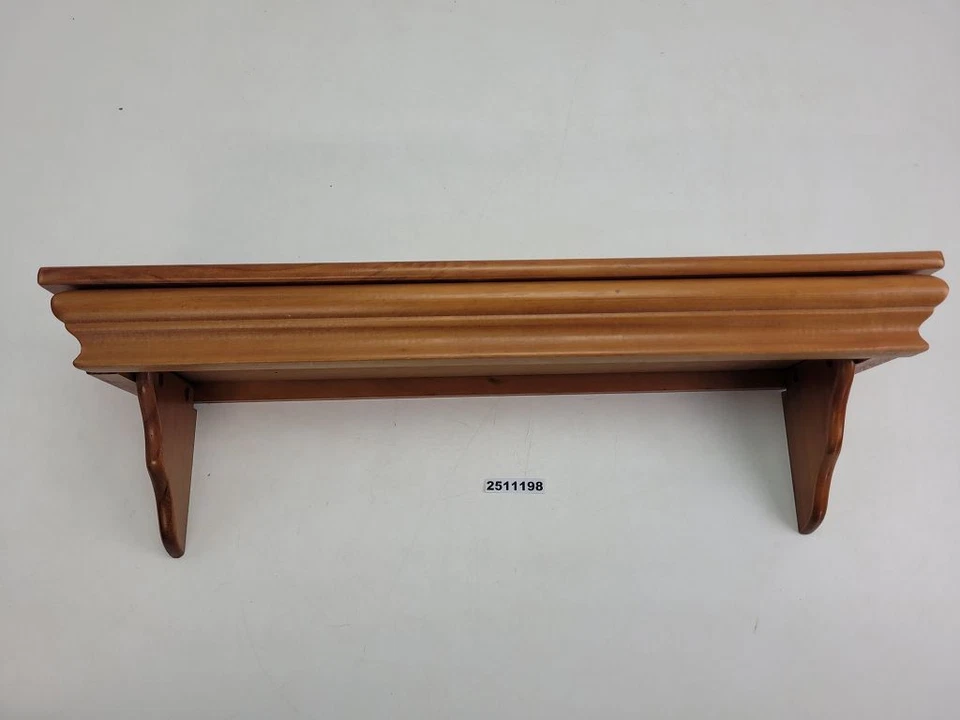 Wandregal Ablage mit Schublade Holz Braun Flur Küche Wohnzimmer Deko #2511198 - Image 1 of 4