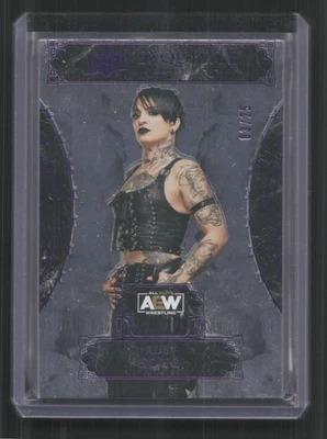 2024 Upper Deck Black Diamond AEW #50 Ruby Soho Exquisite Collection Purple #/25 - Image 1 of 2