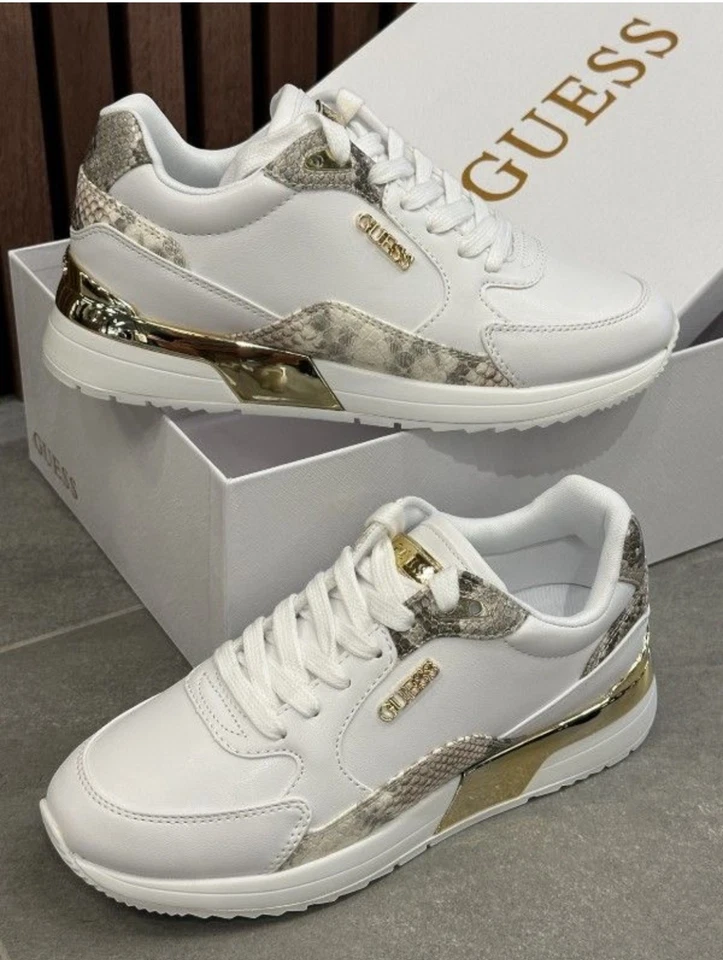 Guess Scarpe da ginnastica da donna FLTM15ELE12 Bianco - Immagine 1 di 4